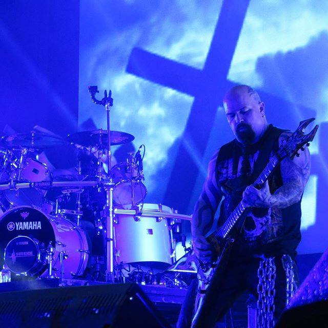 Kerry King of Slayer lighting design by Mark Workman