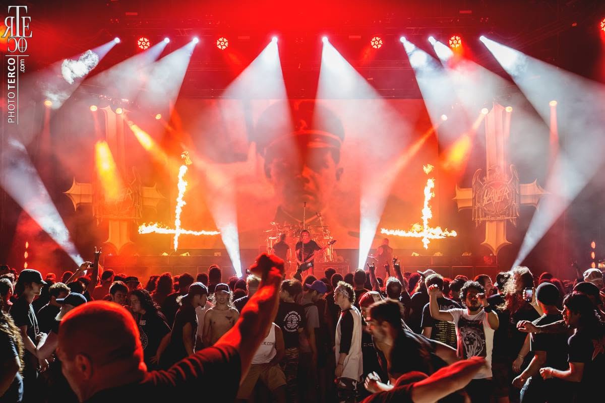 Slayer lighting design by Mark Workman